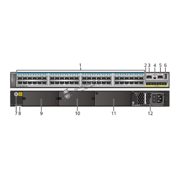 s5720-56c-hi-ac-datasheet Huawei Switch S5720-56C-HI-AC with Super Virtual Fabric Versatile Routing Platform and 48 Ethernet 10/100/1000 Ports