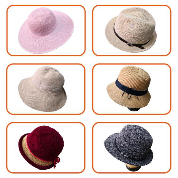 Knit Sun Beanie Hat Making Machine Terry Jacquard Small Knitting Machine Circular