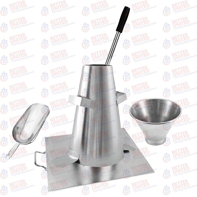 Buy cheap Slump Cone Set Sprayed Steel Concrete Testing Equipment product