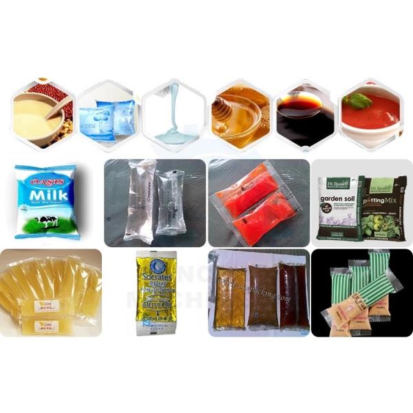 Barbecue Bacon Sauce Peanut Butter Liquid Packing Machine