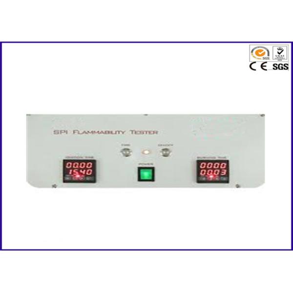 Vinyl Plastic Film Fire Testing Equipment SPI Flammability Tester CFR 16 Part 1611
