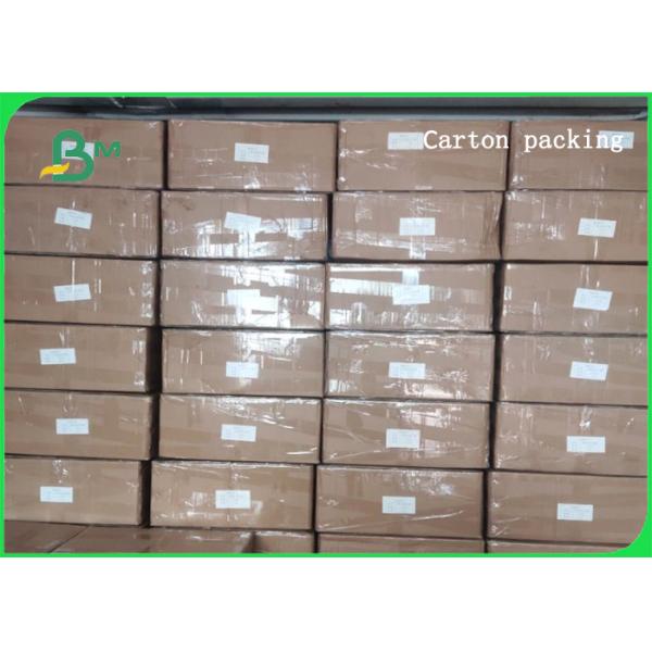 Plain Black Color Paper Drinking Straw Making Material 60gsm In Roll