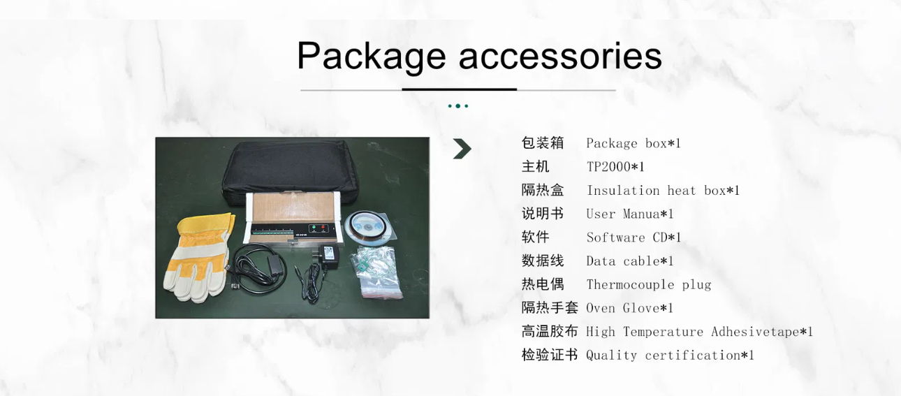 TP2000 10-Channel Data Acquisition Industrial High Temperature Data Logger with 0.6 Accuracy USB Communication for Oven/Furnace Temperature Recording
