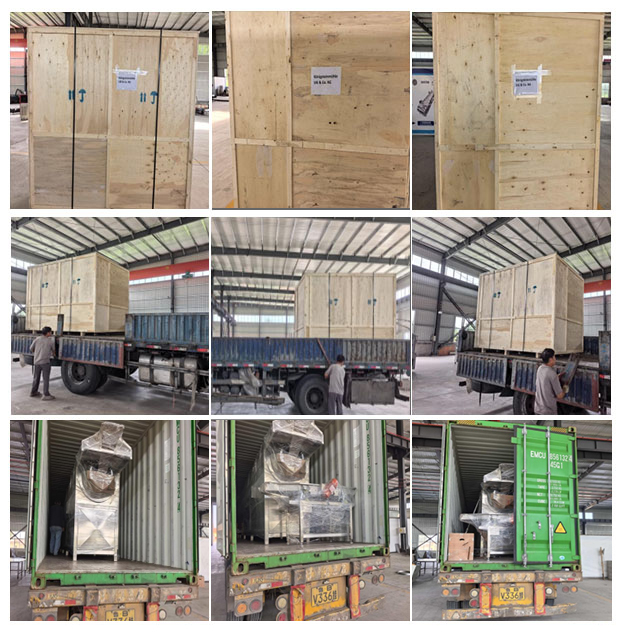 Continuous Automatic Nut Roasting Production Line with Stainless Steel Construction and Touch Screen Control