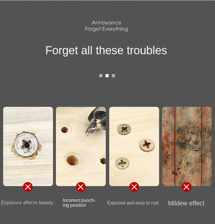 Durable PVC Screw Covers Customizable Screw Hole Cover: Your Solution for Concealed Fastening