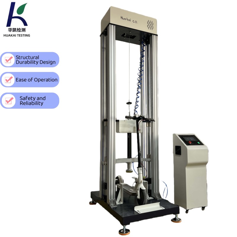 Bicycle Frame Falling Weight Impact Testing Equipment Bicycle Multi-function Frame Impact Testing Machine