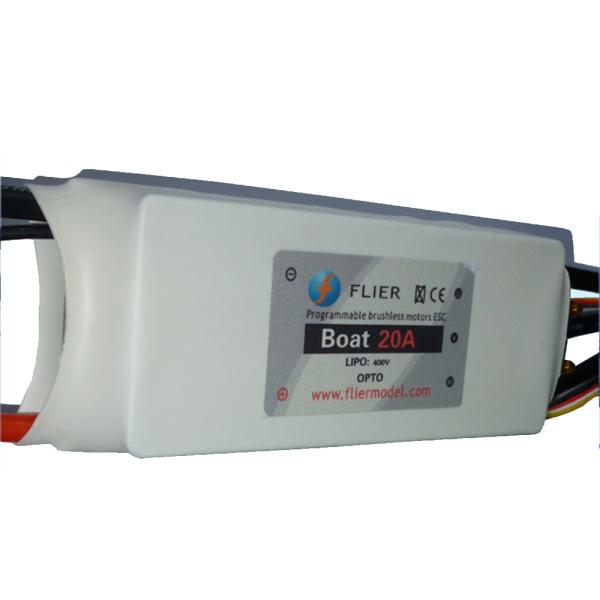 400V Brushless Motor Esc Combo 20A Speed Controller For Fishing Bait Boat