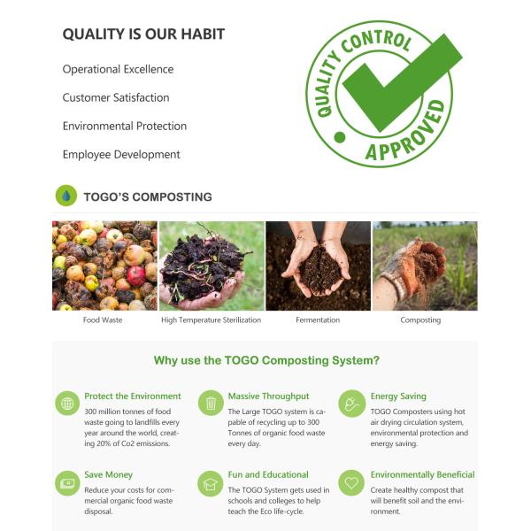 24 Hours Organic Kitchen Food Waste Disposal Machine Organic Waste Crusher For Kitchen