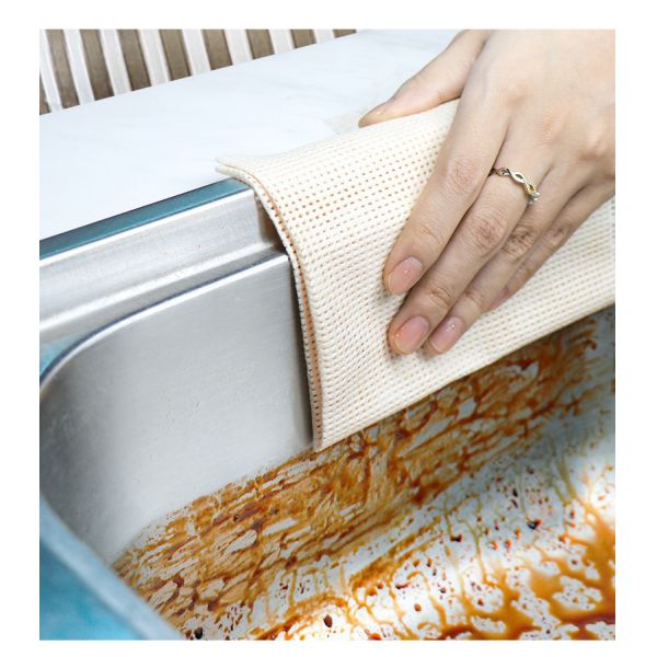 Multi Purpose Disposable Kitchen Spunlace Nonwoven Fabric Printing Pattern Paper Towel