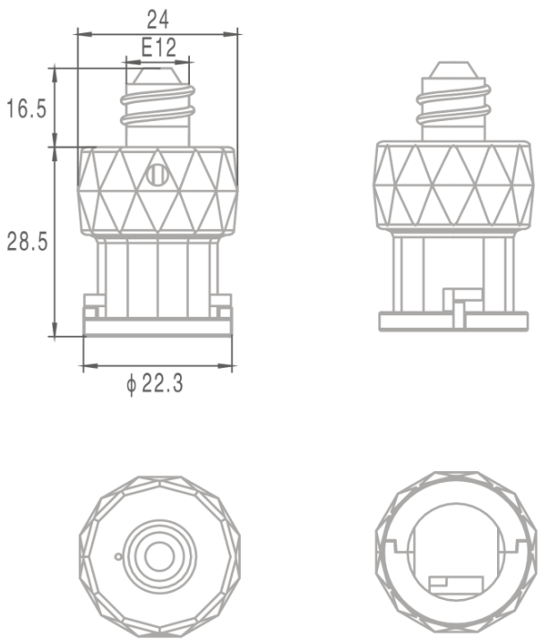 Bulb Holder Controller Garden Lighting Passage Lighting Doorway Lighting Infrared Filtered