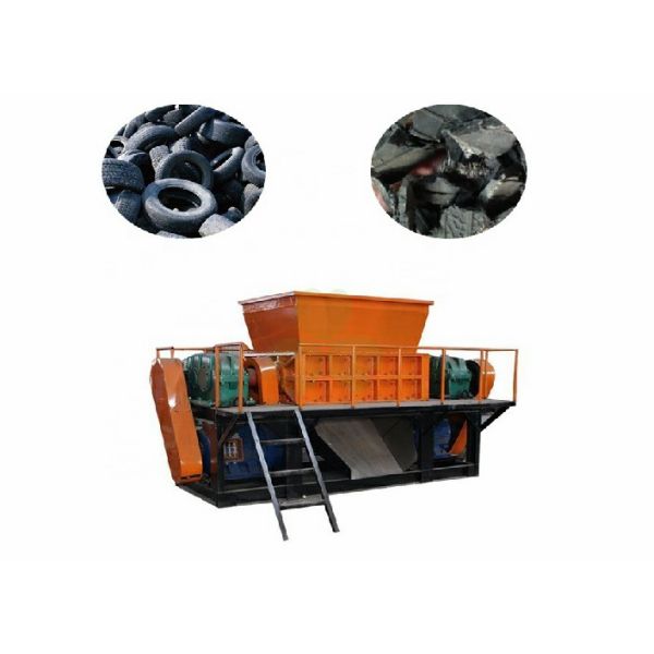 Automatic Plastic Bag Shredder Machine , Waste Plastic Bag Crusher Big Torque