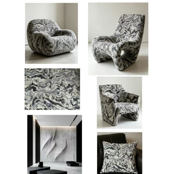 480GSM jacquard velvet fabric for sofa
