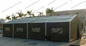Buy cheap 6x12M Green Military High Peak Tent For Outdoor Army Use , Pvc Canvas Tent product
