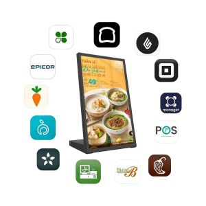 Interactive Touch Screen Digital Menu Board with POS Integration, High