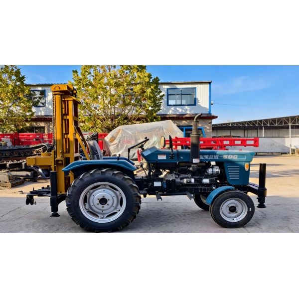 Tractor Walking Drilling Equipment Rig With 100 Mm Drilling Diameter