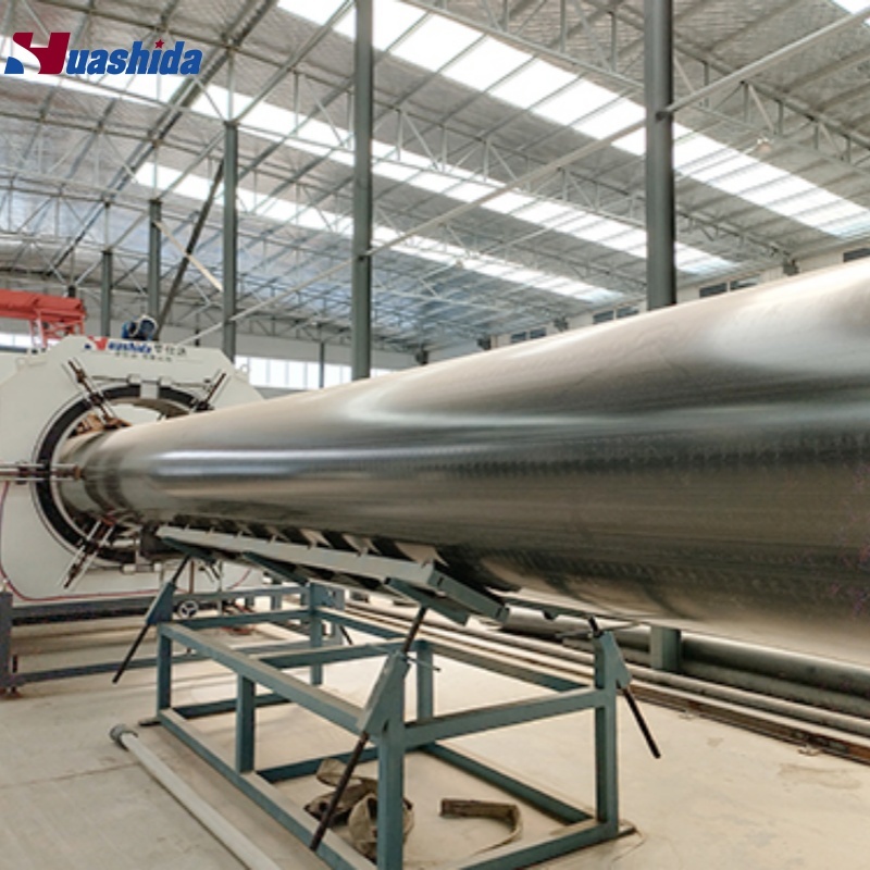 Custom PE Pre-Insulated Pipe Extrusion Line with Vacuum Calibration