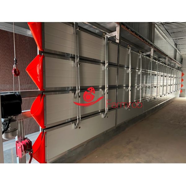 60000 Layer Chicken Cage System Healthier Environment