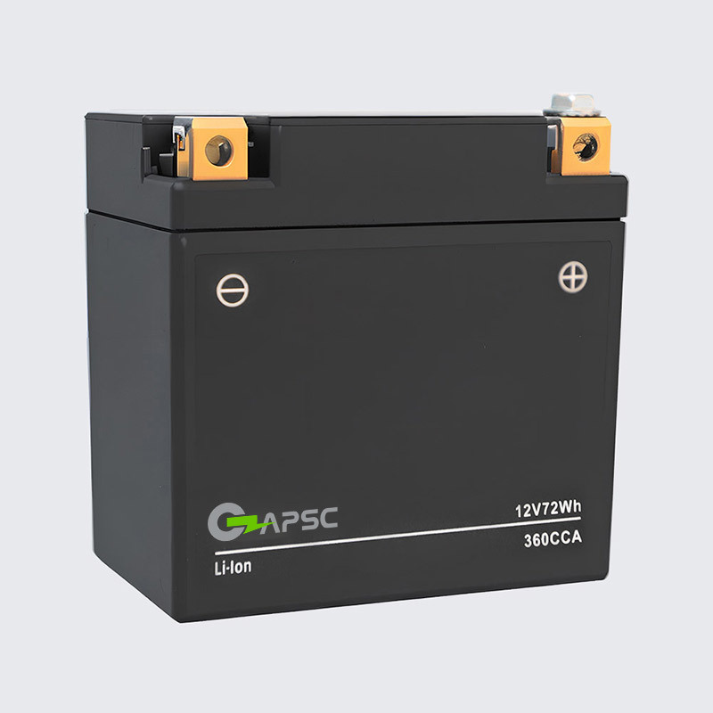 12V6Ah Motorcycle Lithium Battery Start Stop Lithium Storage Battery