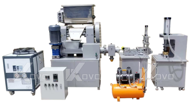 Small-batch soap making equipment ideal for new businesses producing both laundry and toilet soap bars