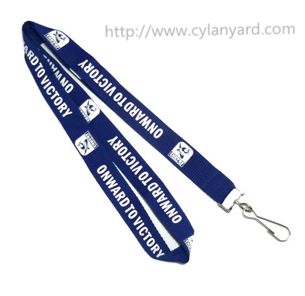 OEM flat polyester neck lanyards with mobile phone string holder, screen printed logo,
