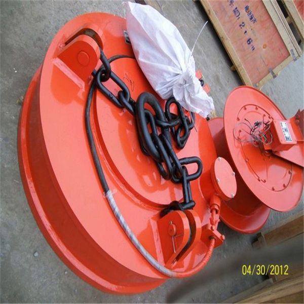 Round Type Electromagnetic Plate For The Best Solution For Steel Manufacturing