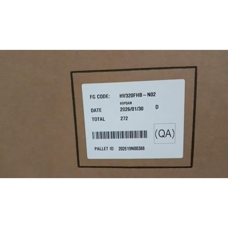 BOE 32Inch TV LCD Display Screen HV320FHB-N02 with 1920*1080pixels Resolution 16.7M Colors and 51PIN Connector