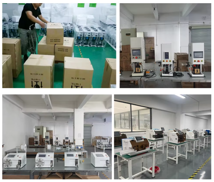 Automatic cutting wiring machine