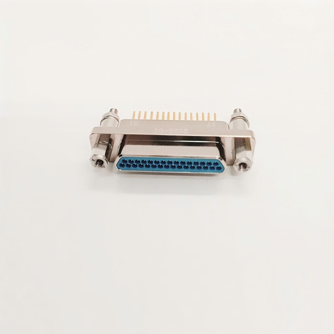 Micro D Subminiature Rectangular Connector J30J‑51TJN‑J 51Pin Straight Male Plug PCB Plug Connector