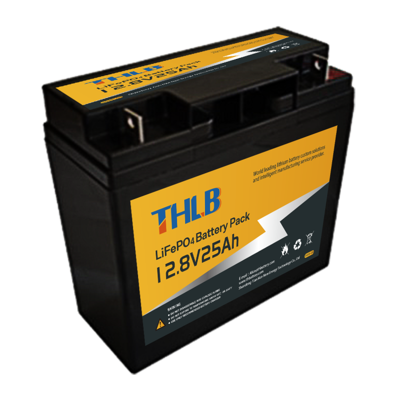 12 Volt 25Ah Lead Acid Replacement Battery Customizable Lithium Ion Rechargeable Pack