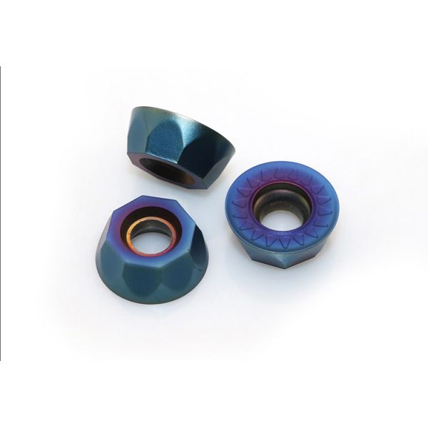 High Performance Indexable Carbide Inserts Cutting Tools RPM1204MOE