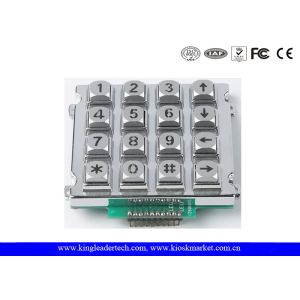 Buy cheap Control System Metal Industrial Numeric Keypad With / Without Backlight product