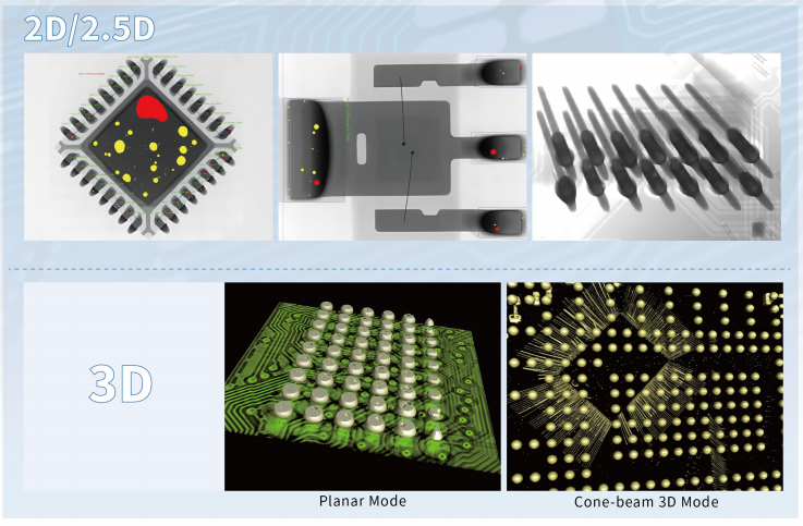 Full-angle Rotary Detection Semiconductor Packaging PCBA X-ray UNICOMP AX9100VS QFN Thermal