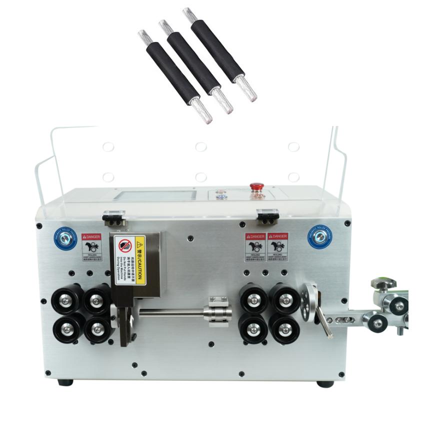 8 Wheel Cable Cutting Machine Automatic Copper Wire Cutting Machine High Speed