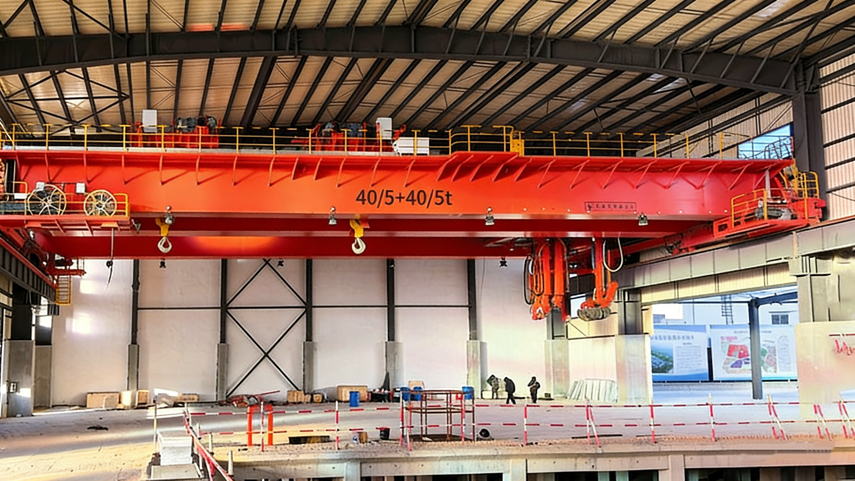Multi-Function Electrolytic Aluminum Double Girder Electric Overhead Crane 5 Ton Anode Cathode Handling Anti-Corrosion Design
