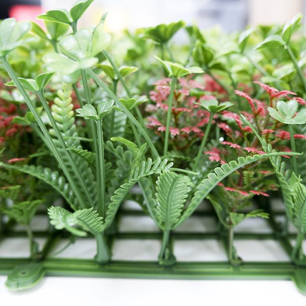 Outdoor Boxwood Artificial Green Walls Greenery Foliage Panels 4x25