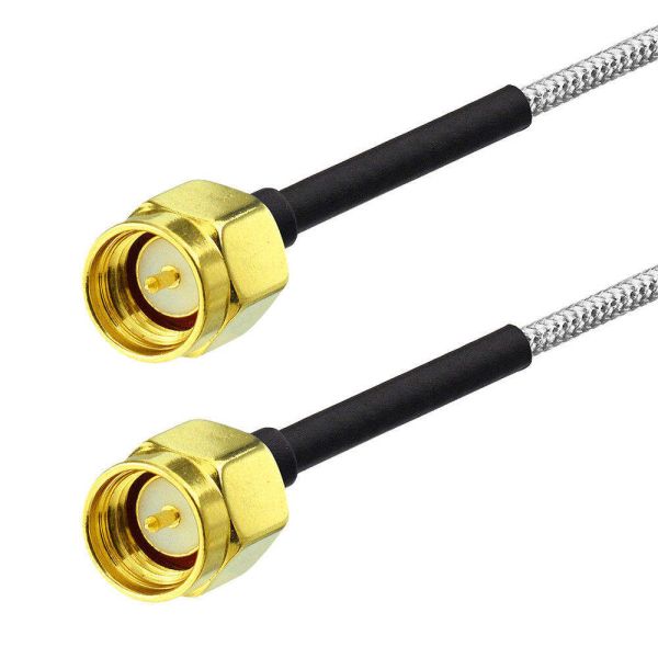 SMA Pigtail RF Connector Cable Assembly front view