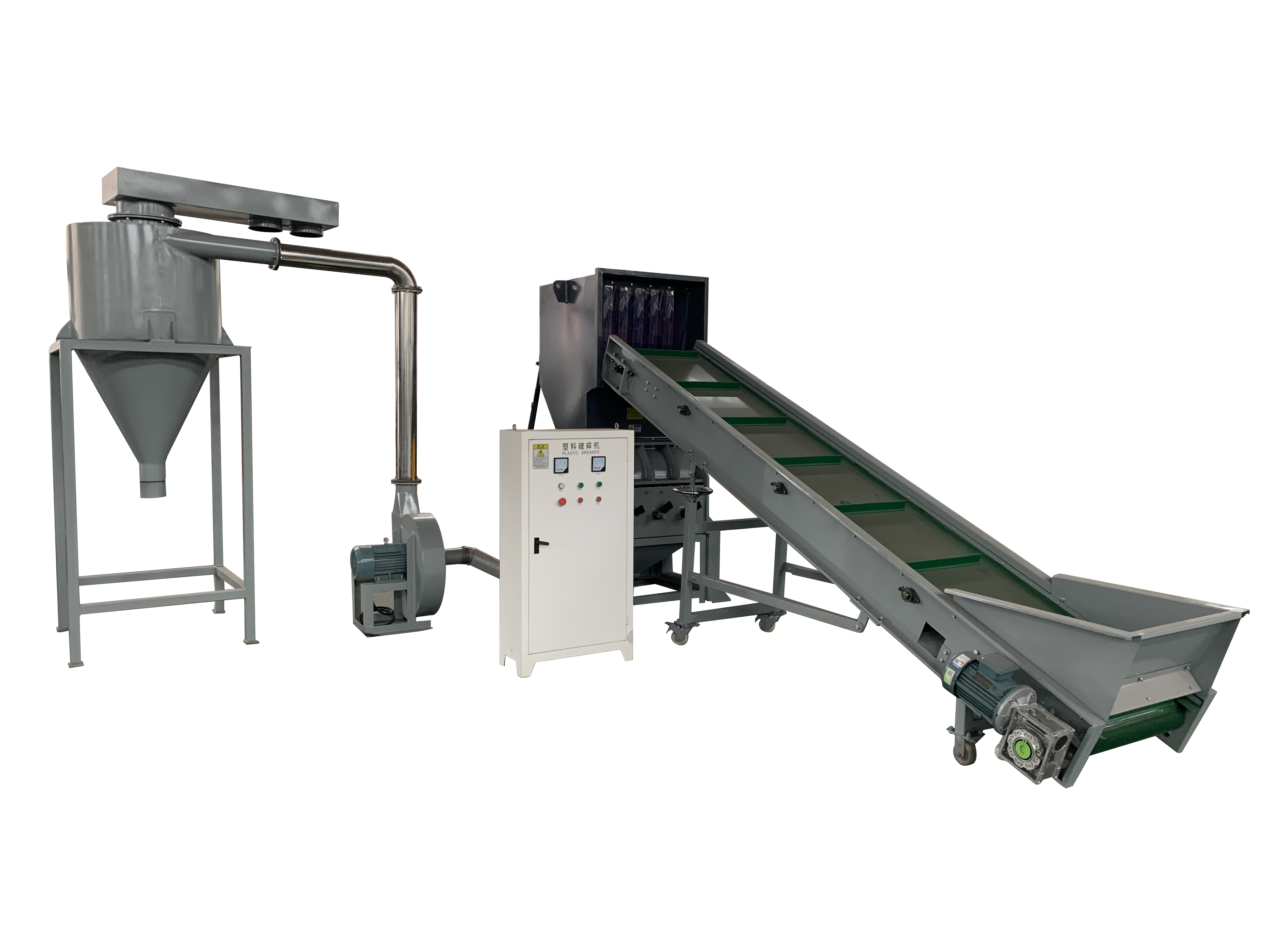 Industry Plastic Rubber Crushing Machine For Soft Rubber Elastomer TPE TPR