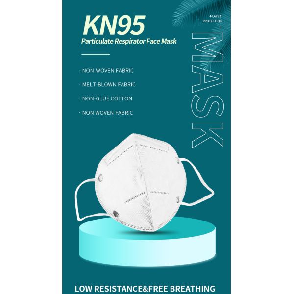 Earloop Breathable GB2626-2006 KN95 Face Masks