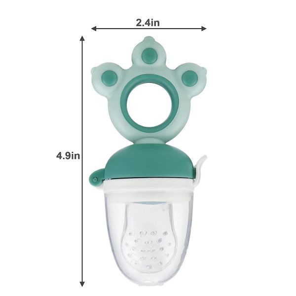 Tasteless Practical Silicone Food Teether Fruit Toy Multipurpose