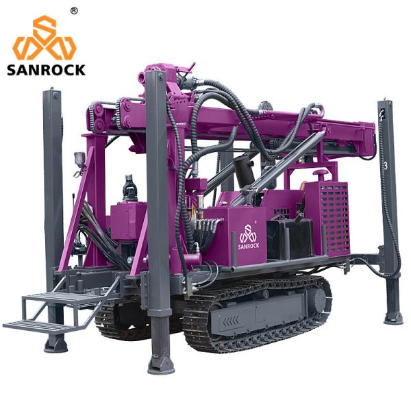 Rotary Core Drilling Rig Exploration 500m Hydraulic Portable Core Drilling Rig Machine