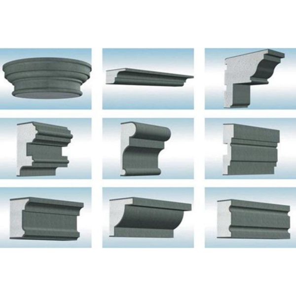 Fireproof Moisture Proof Customizable EPS Decorative Wall Lines and Stucco Foam Trim for Scenic Areas