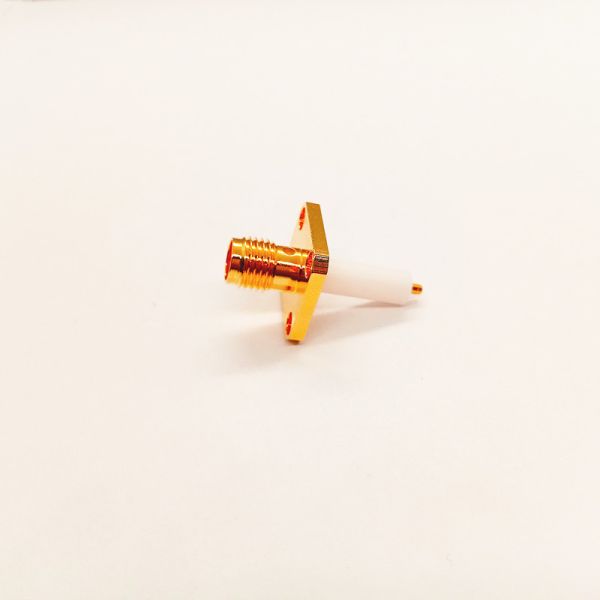 2W Brass Gold‑Plated RF Load SMA Male Dummy Terminator DC‑18GHz