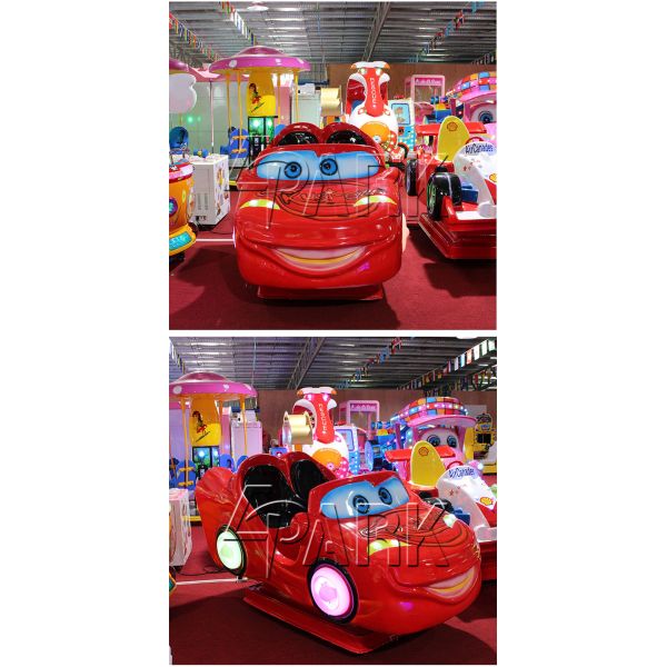 Supermarket Coin Operated Children 'S Rides / Kiddie Ride Car Automatic Control Mode