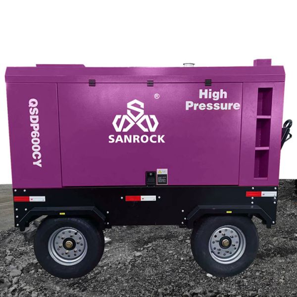 Mining High Pressure Diesel Screw Compressor Equipment