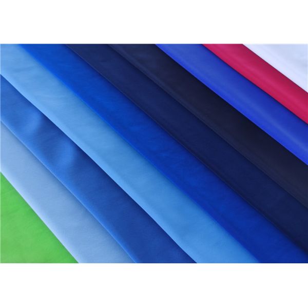Semi Dull Stretch Polyester Spandex Fabric For Sportswear