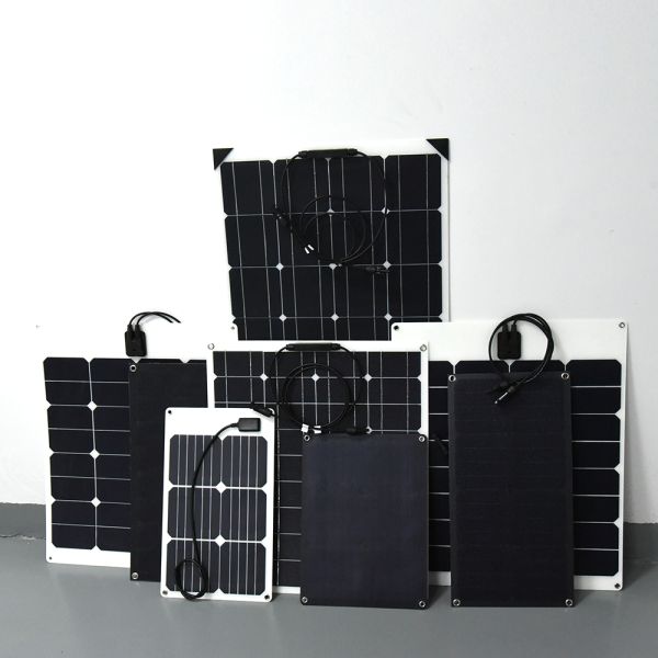 Mono 100 Watt Flexible Solar Panel , Etfe Solar Panel With SGS Certification