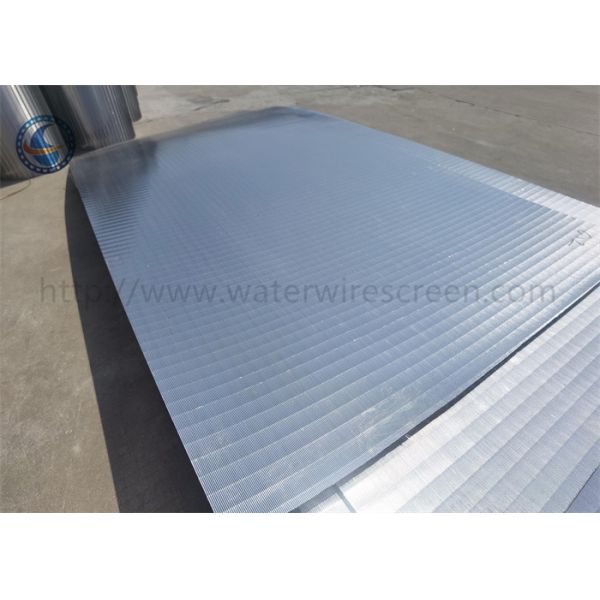Filter Johnson 304 Wedge Wire Screen Panels Stainless Steel Sieve Bend Screen