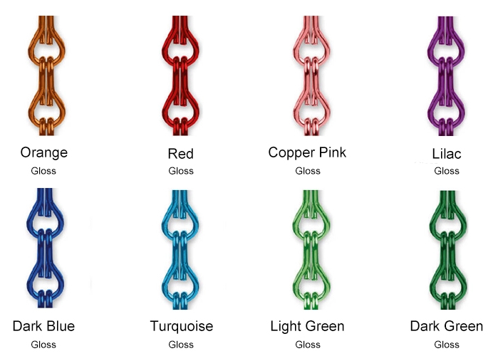 Hanging Hook 1.6mm 1.8mm Chain Link Drapery