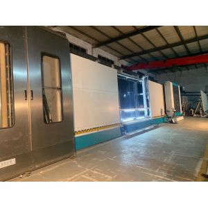 Buy cheap Vertical Low E Insulating Double Pane Tempered Glass Making Machine product