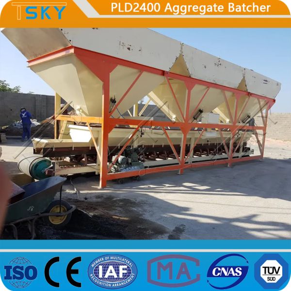 Full Automatic PLD4800 Stationary Batching Plant